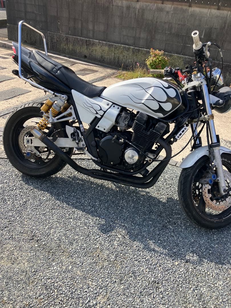 xjr用　ロングタンデムバー　極プリティーレーシング