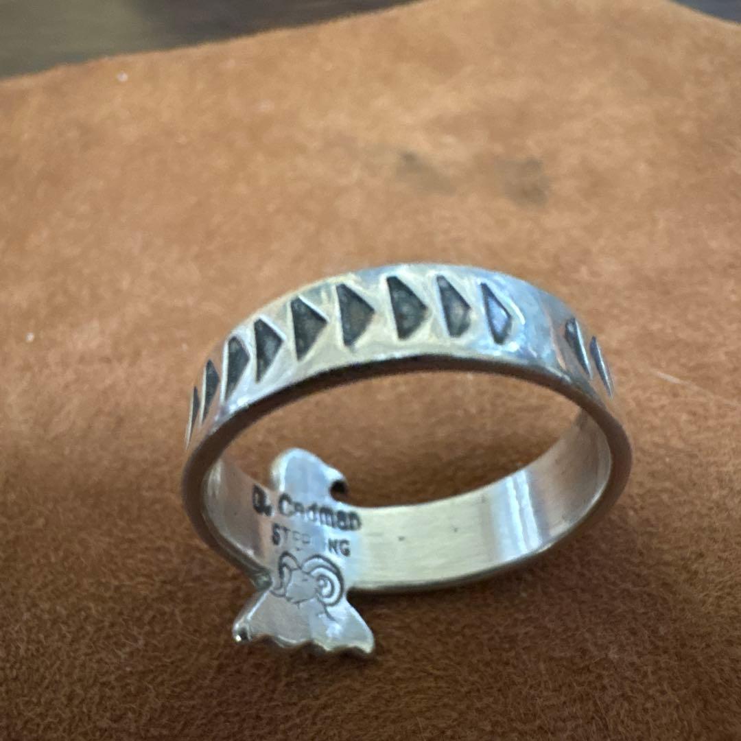 ダレルキャドマン　サンダーバード リング　インディアンジュエリー