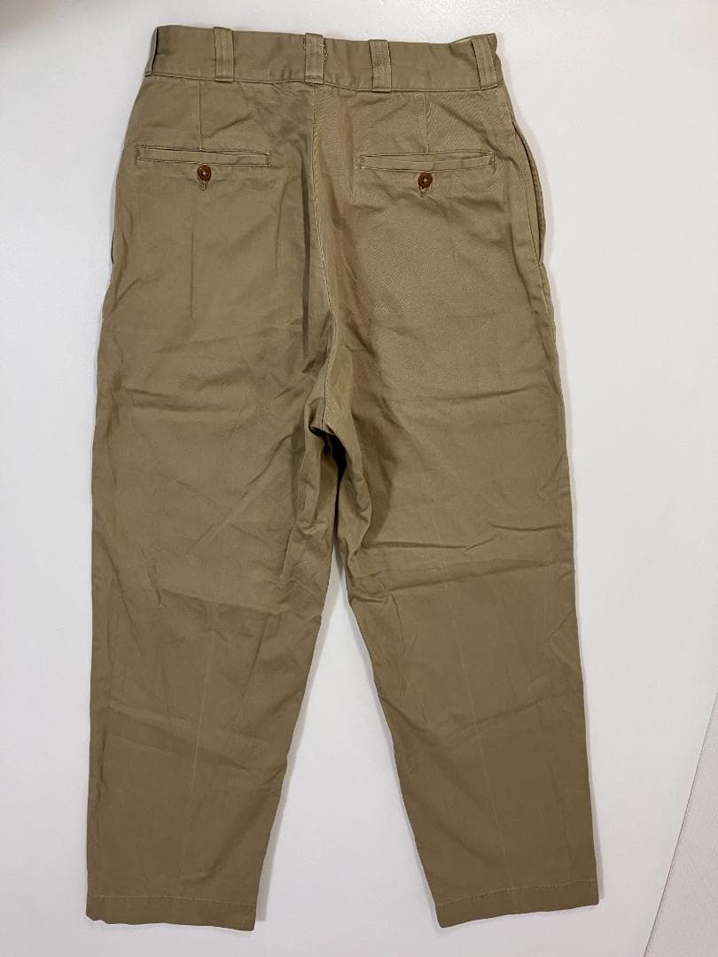 50s US ARMY 米軍実物 アーミーチノ W28L31程度 状態良好