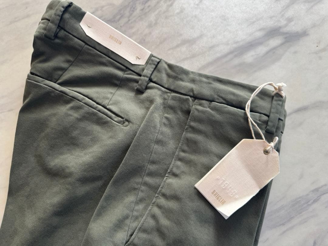 【新品未使用】BRIGLIA（ブリリア1949） コットンストレッチパンツ 46