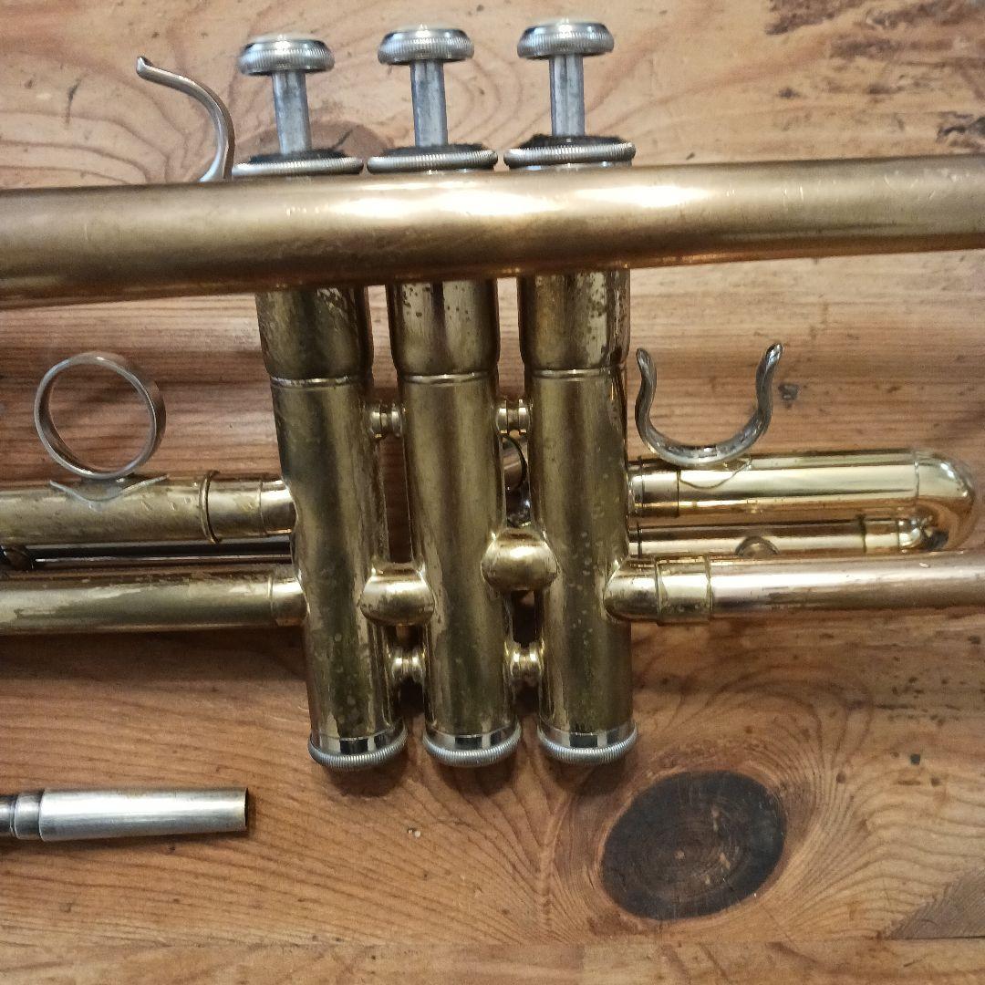 YAMAHA YTR333トランペット 本体とBach 7C,ケース,ミュート