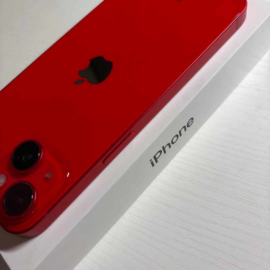 iPhone14 256GB レッド SIMフリー PRODUCT RED 美品
