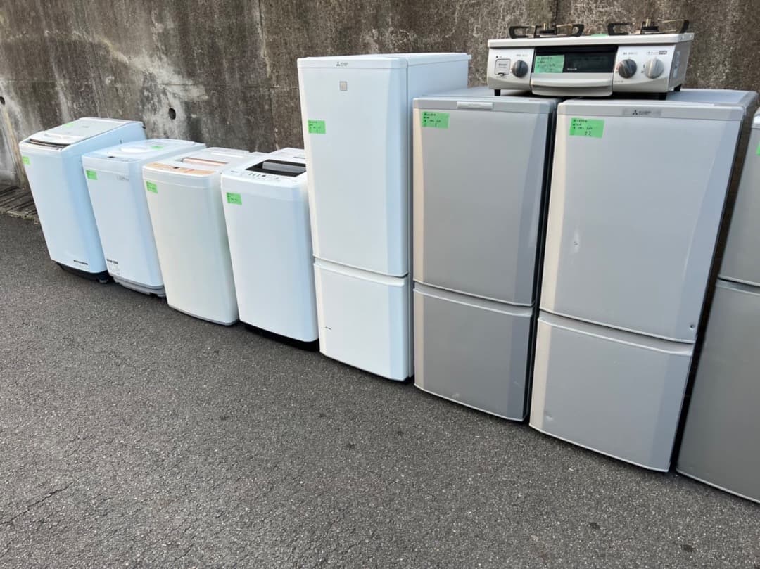 【高年式】お任せ3点セット 一人暮らし用 冷蔵庫、洗濯機、炊飯器or電子レンジ