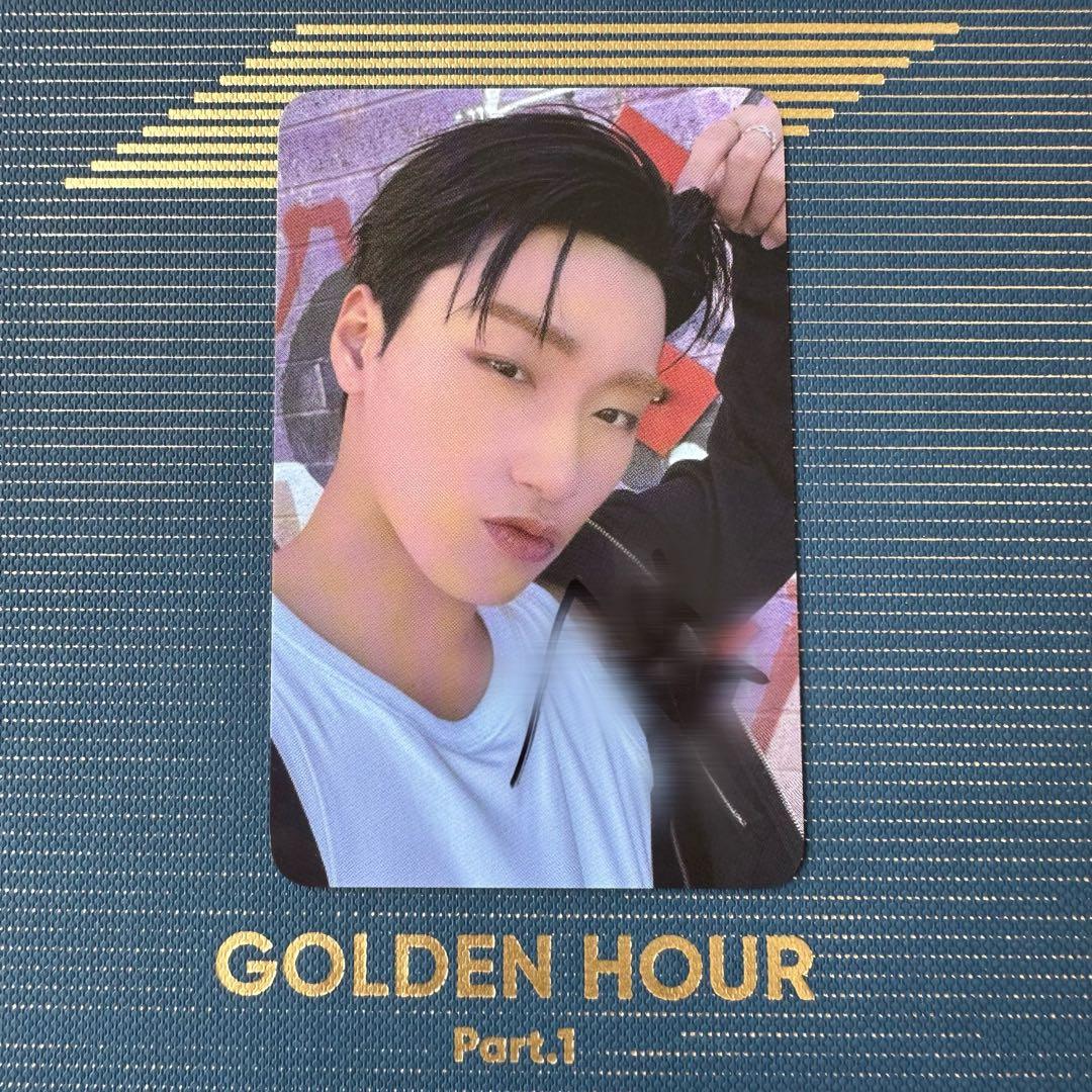 ATEEZ WORK ポップアップ トレカ 直筆サイン サン