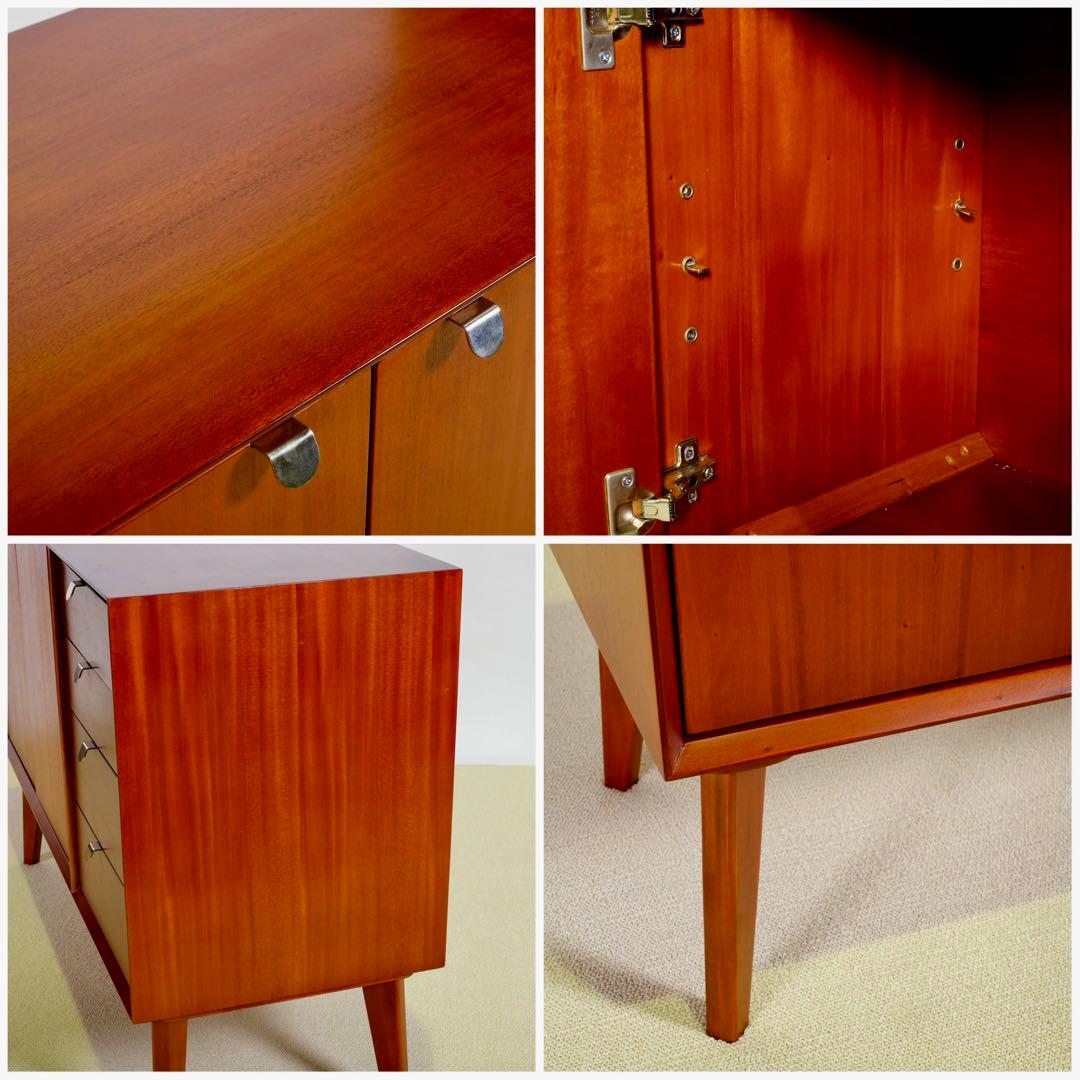 C 新品 リビングボード キャビネット 収納 北欧 サイドボード 本棚 書斎