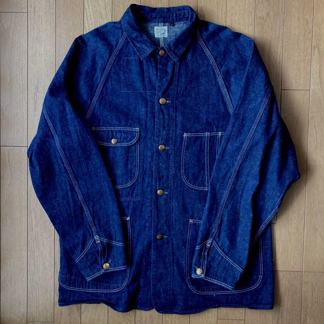 【美品】orslow 50's COVER ALL オアスロウ カバーオール