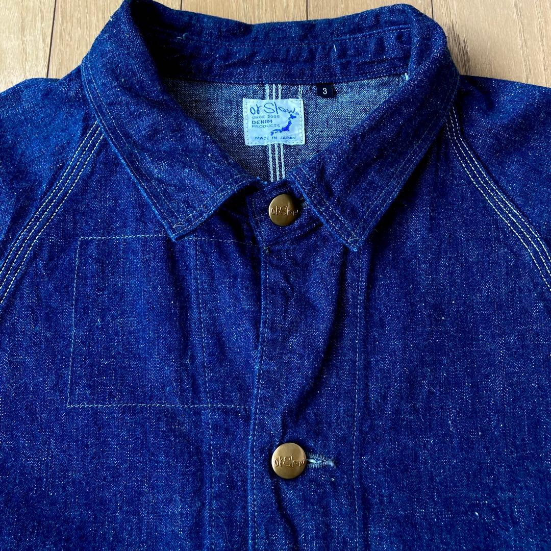 【美品】orslow 50's COVER ALL オアスロウ カバーオール