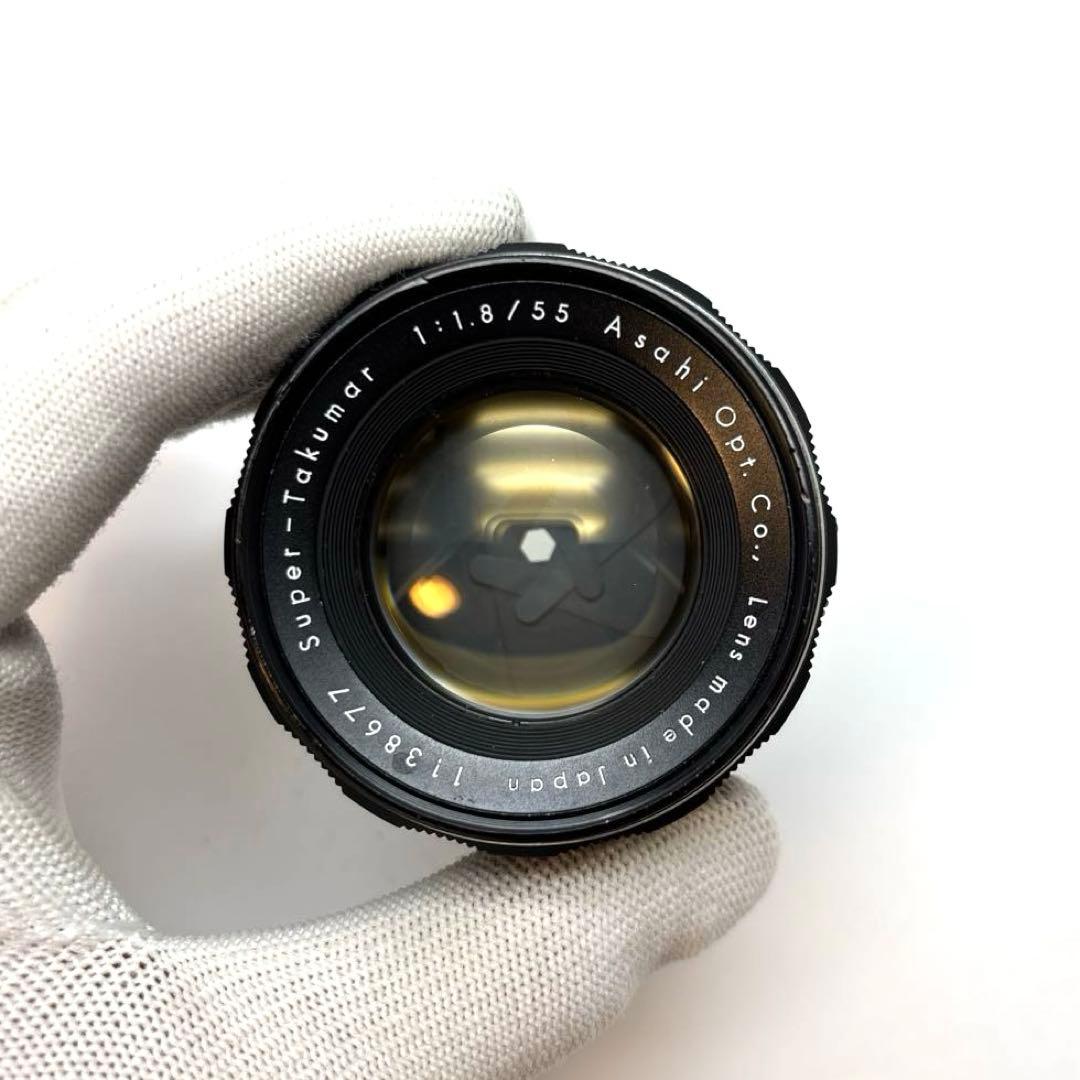 【美品】Super Takumar 55mm f1.8 前期型 m42マウント