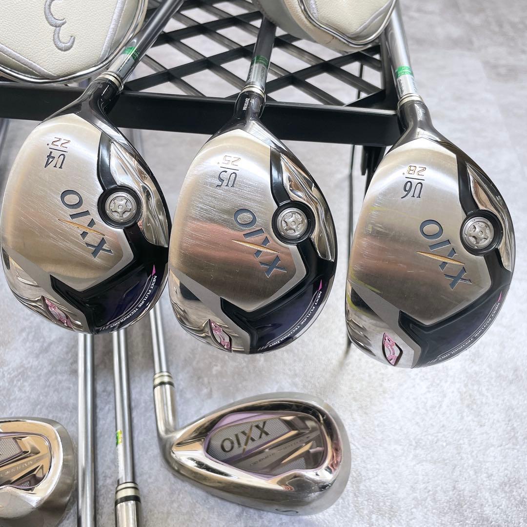 【統一モデル】ゼクシオ7 レディースセット　13本　右