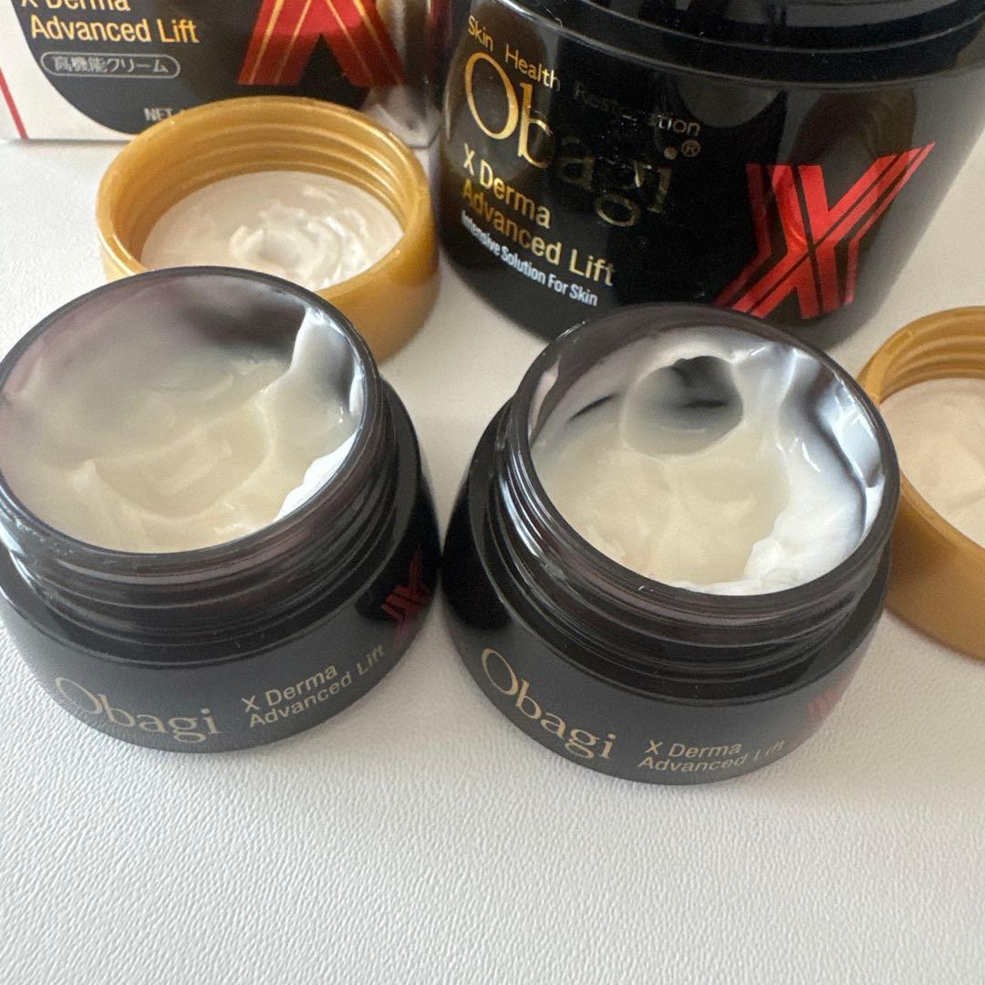 オバジX ダーマアドバンスドリフト　クリーム　詰め替え+本体+サンプル2個