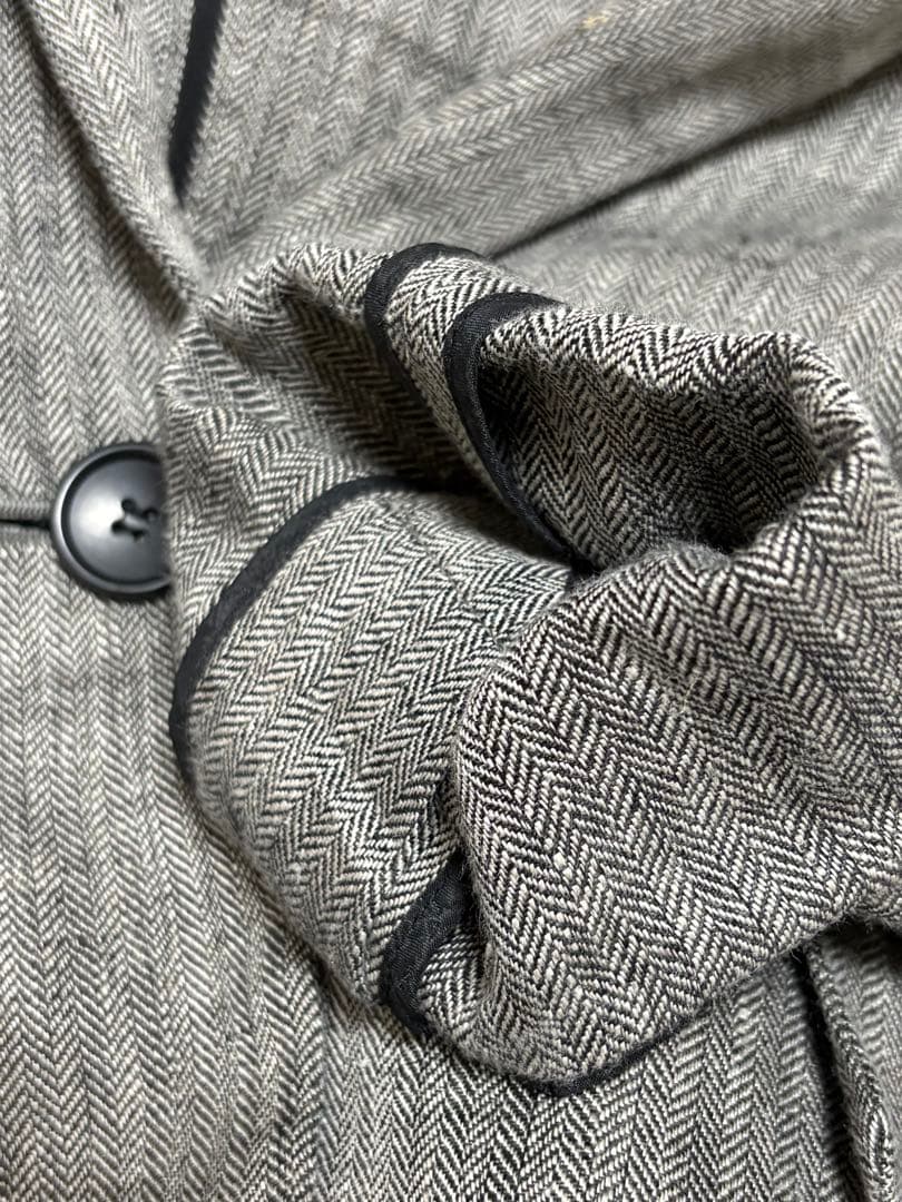 Spick and Span リネンエアリージャケット　グレー　38