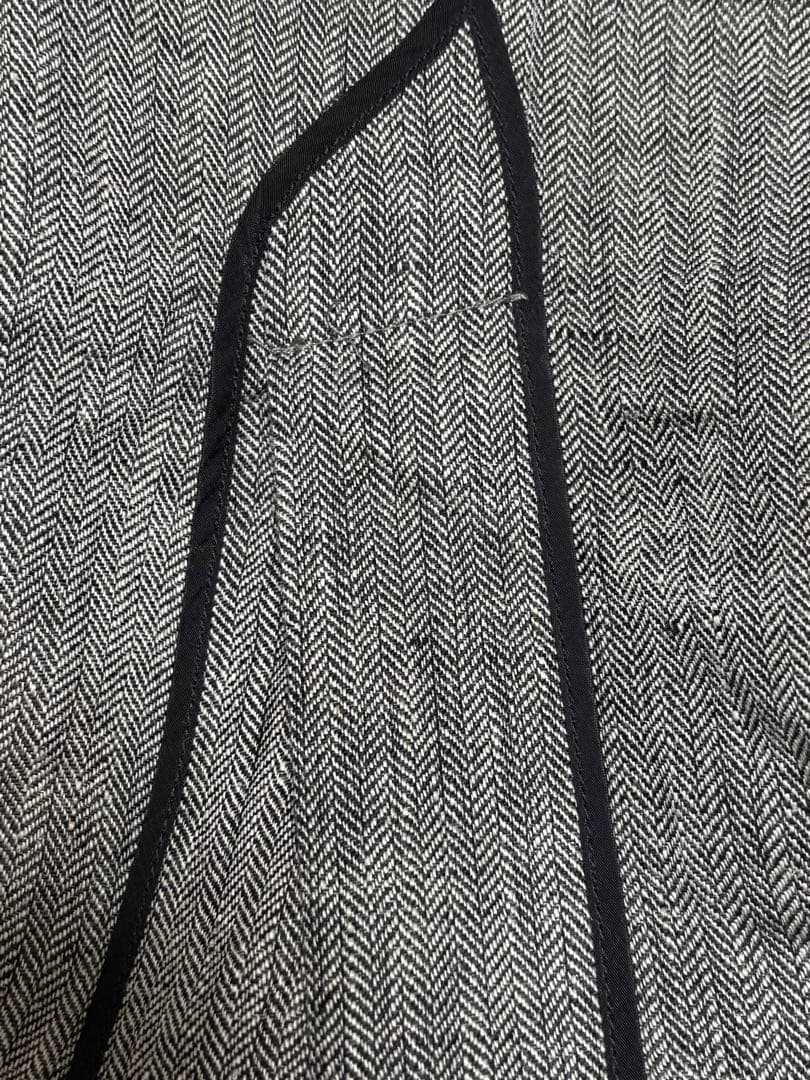 Spick and Span リネンエアリージャケット　グレー　38