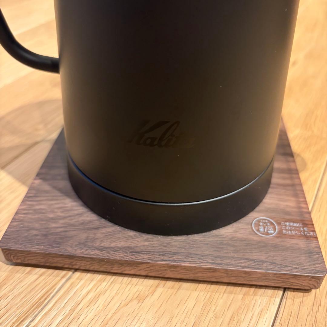 【美品】Kalita(カリタ) 電動式ドリップ専用ポット ブラック