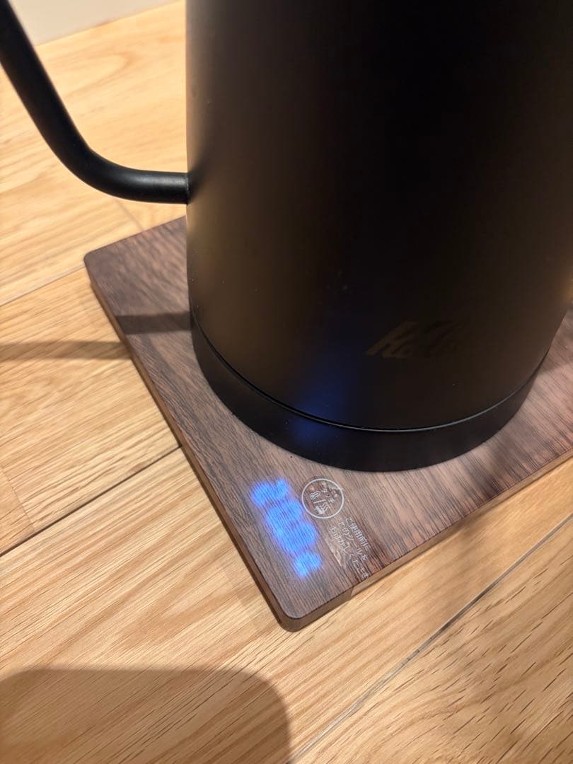 【美品】Kalita(カリタ) 電動式ドリップ専用ポット ブラック