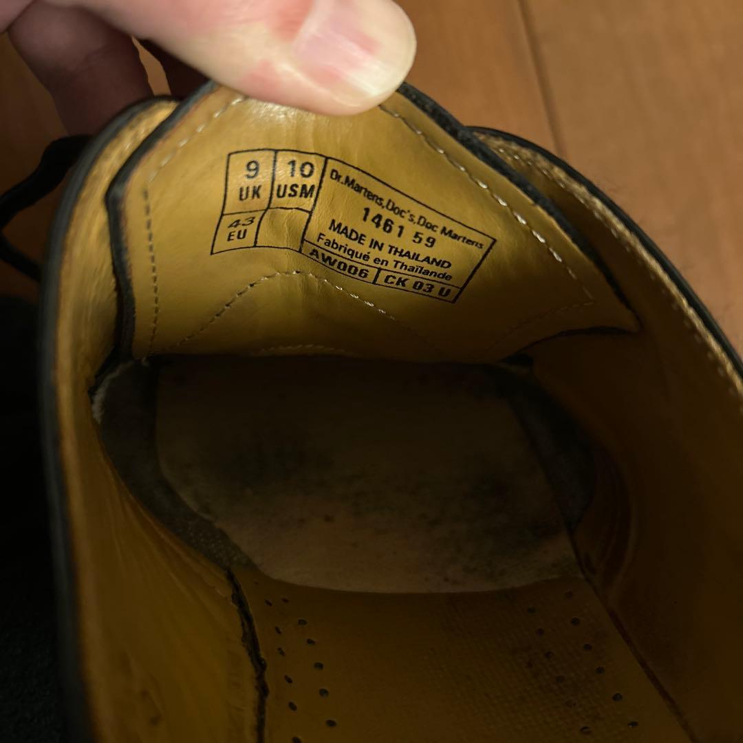 ドクターマーチン　3ホール　1461