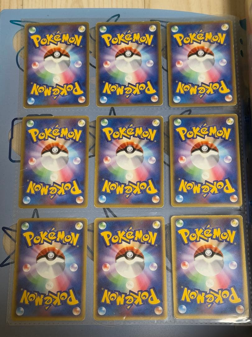 ポケモンカードゲーム ポケパーク プレミアムファイル　ブルーシート　割れあり