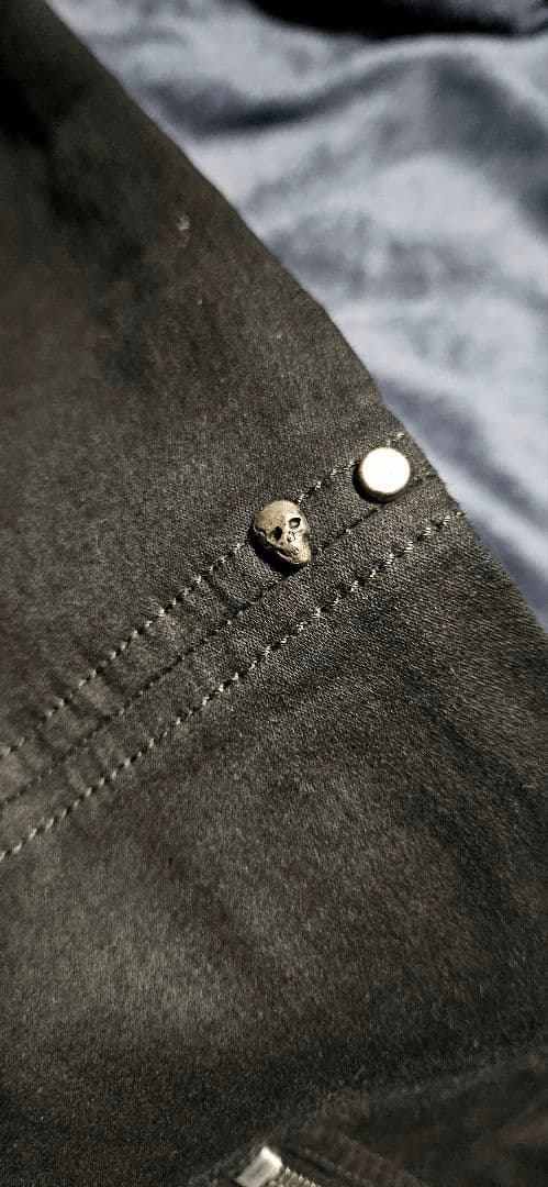 archive vkei DIESEL スカルロックブラックジョグジーンズ