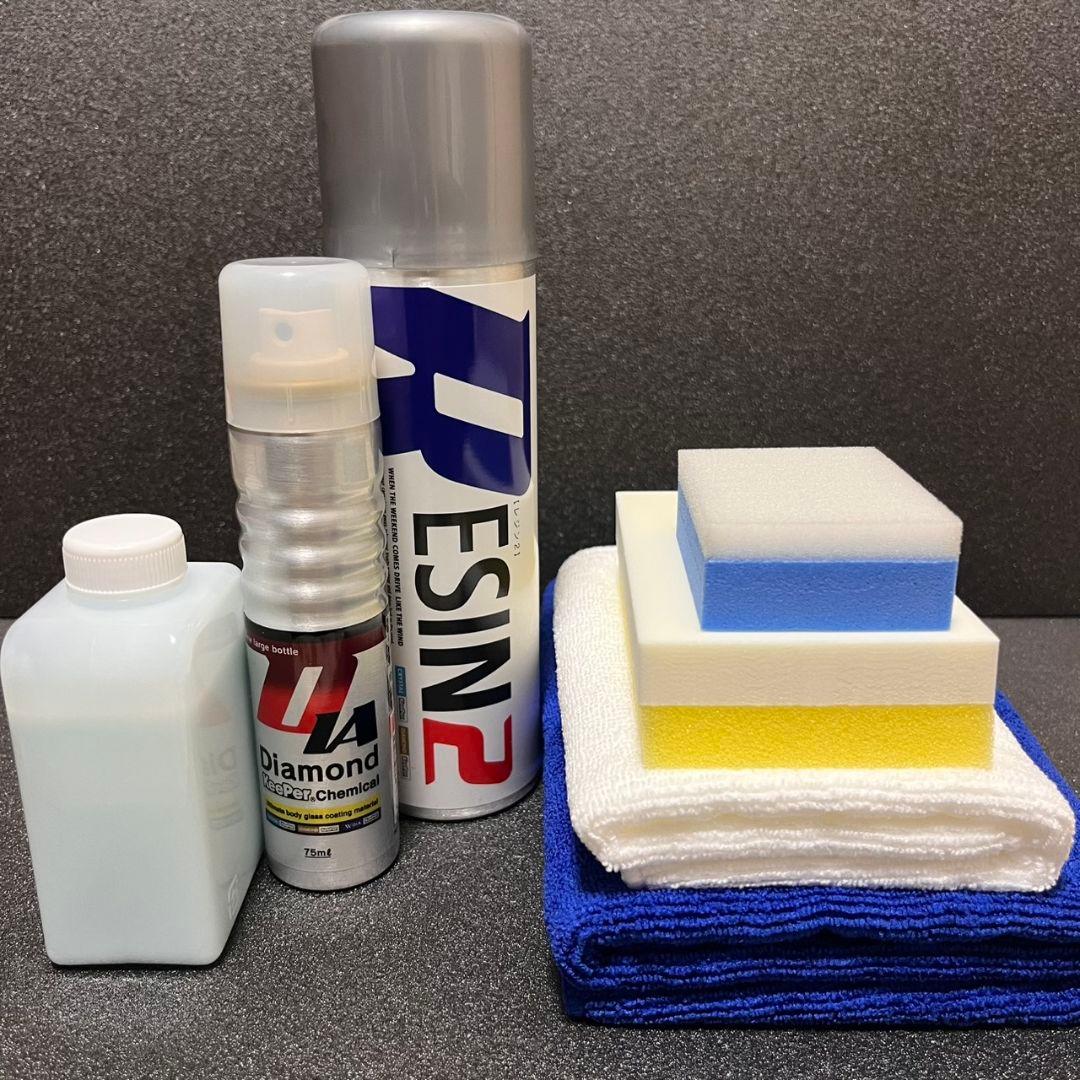 ダイヤモンドキーパー施工キット　ケミカルセット　爆ツヤ付き