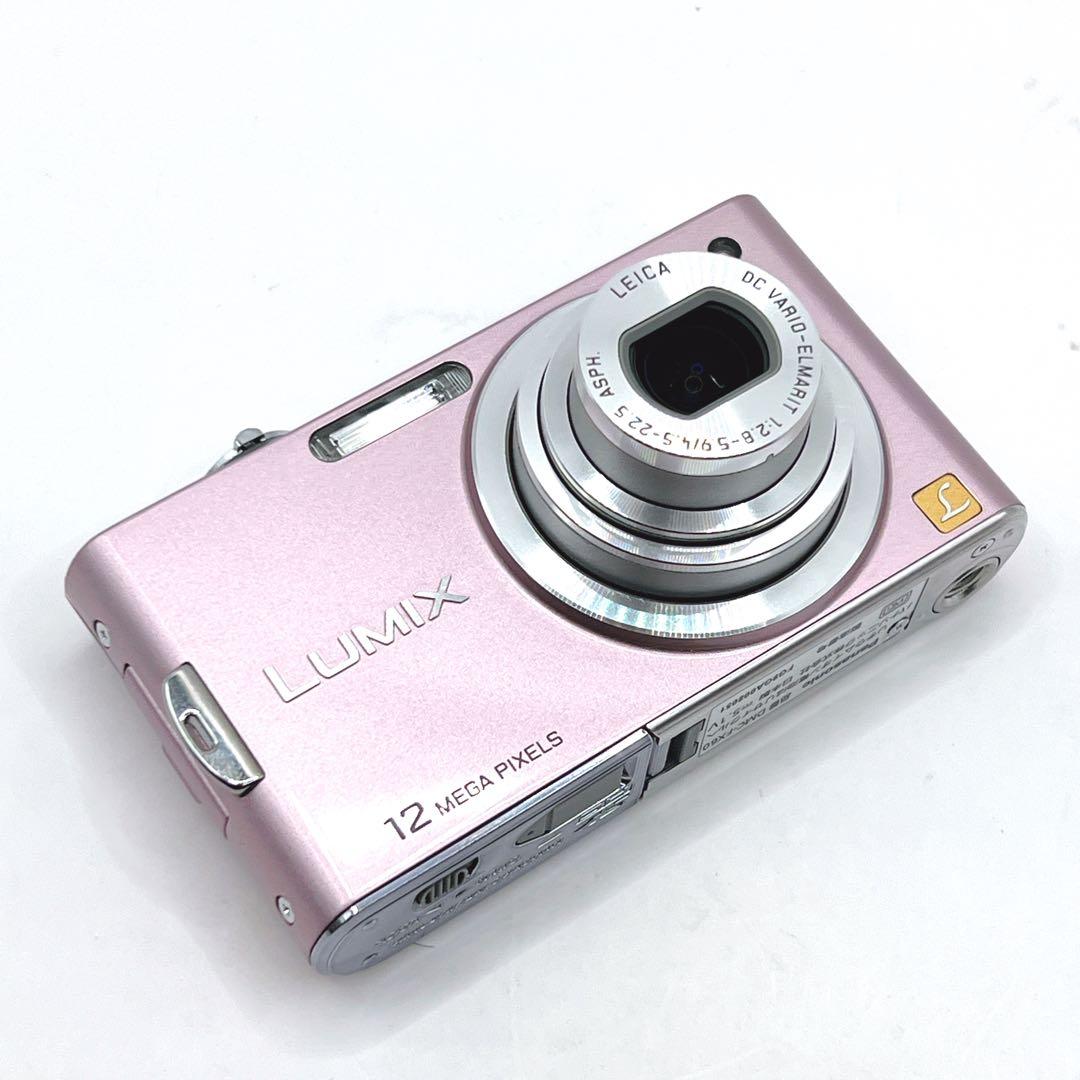 【美品】 Panasonic LUMIX DMC-FX60 ケース付き ピンク