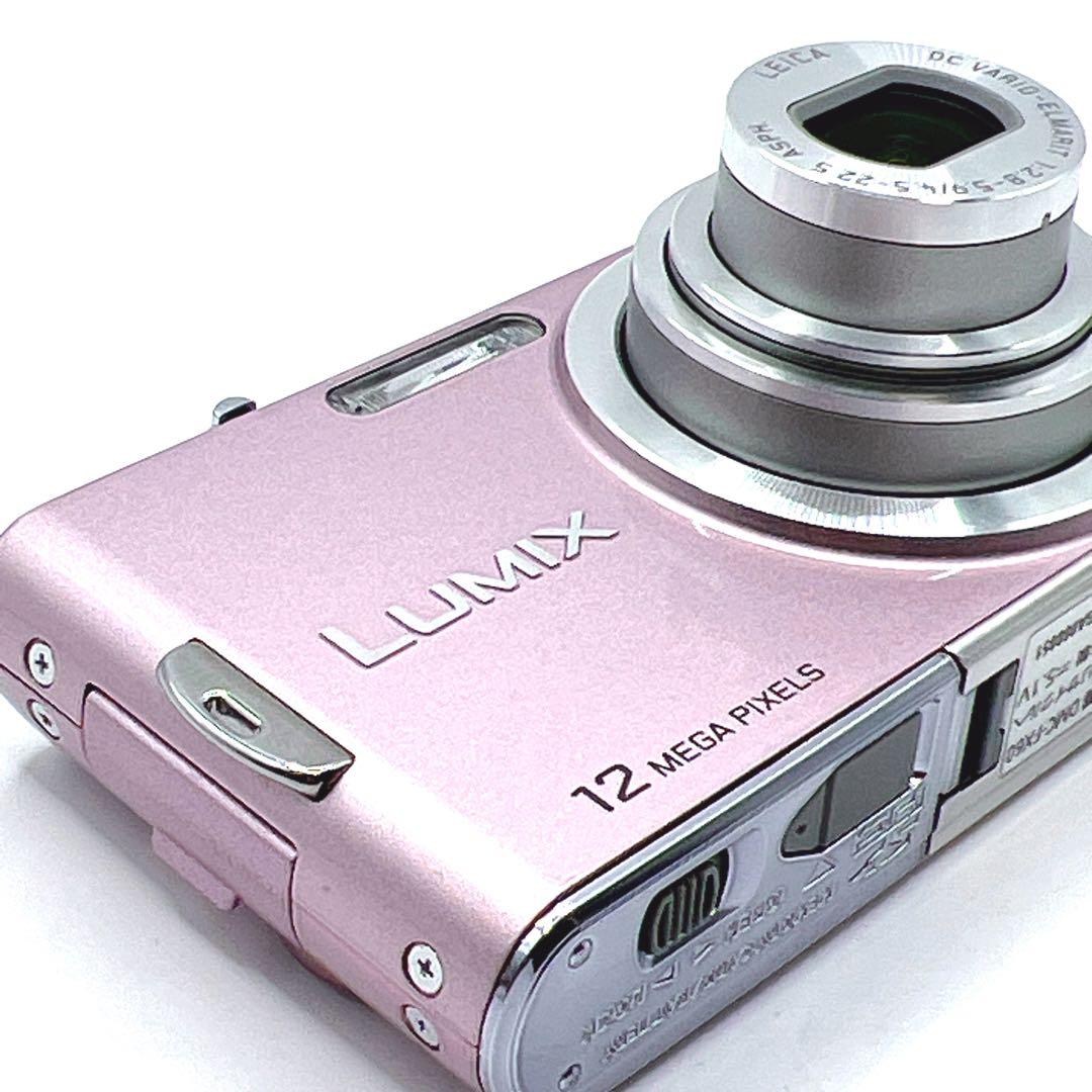 【美品】 Panasonic LUMIX DMC-FX60 ケース付き ピンク