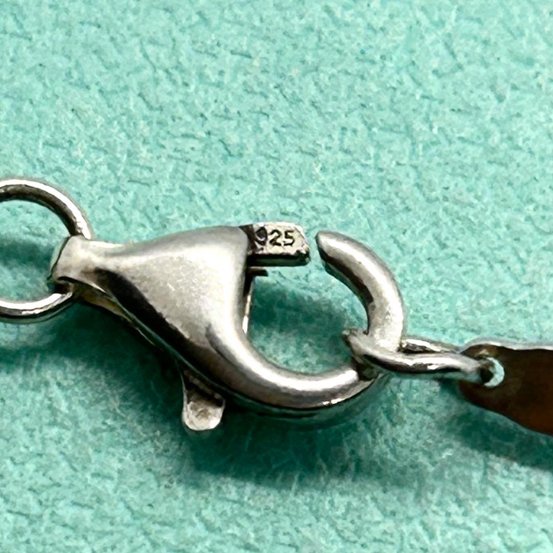 ティファニー❤️アトラス プレート ネックレス ボールチェーン 約40cm 925