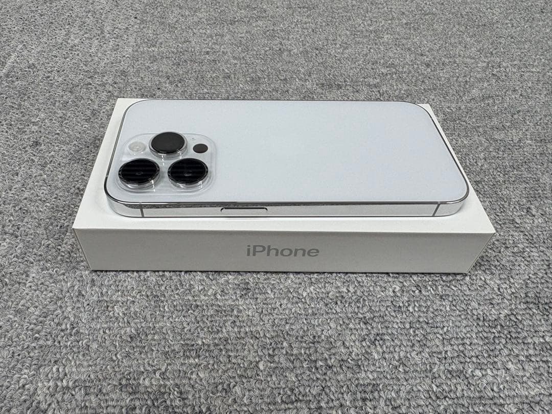 【美品.早い者勝ち】Apple iPhone 14 Pro シルバー 本体