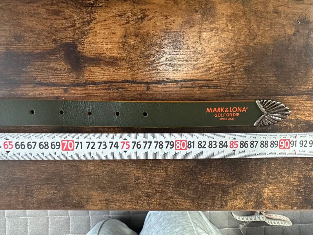 【新品・未使用】MARK& LONA マークアンドロナ　ベルト