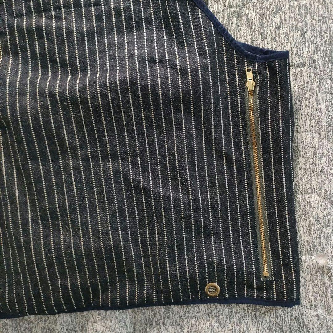 KOJIMA GENES 児島ジーンズ ウォバッシュ ウェアラブルバッグベスト