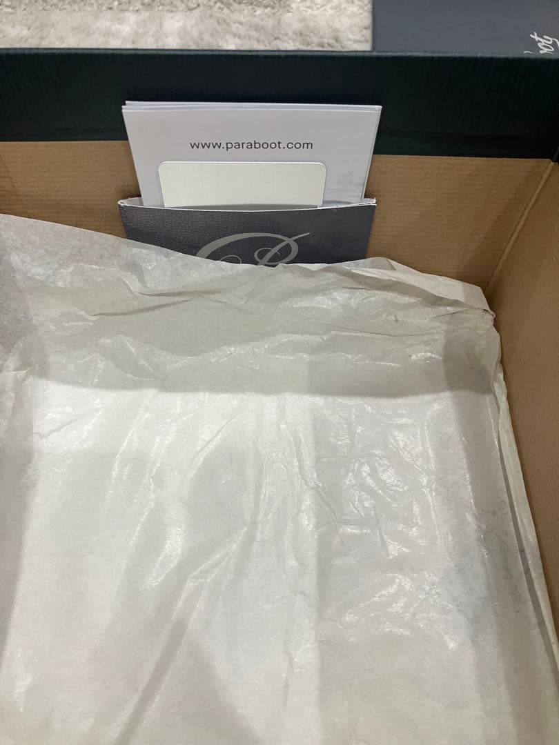 室内試着のみ　新品　パラブーツ ミカエル　サイズ40.5