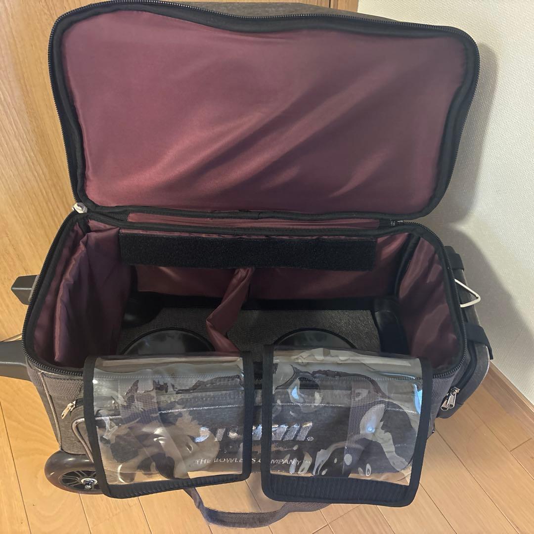 STORM ボウリング用2ボールバッグ　チャコール