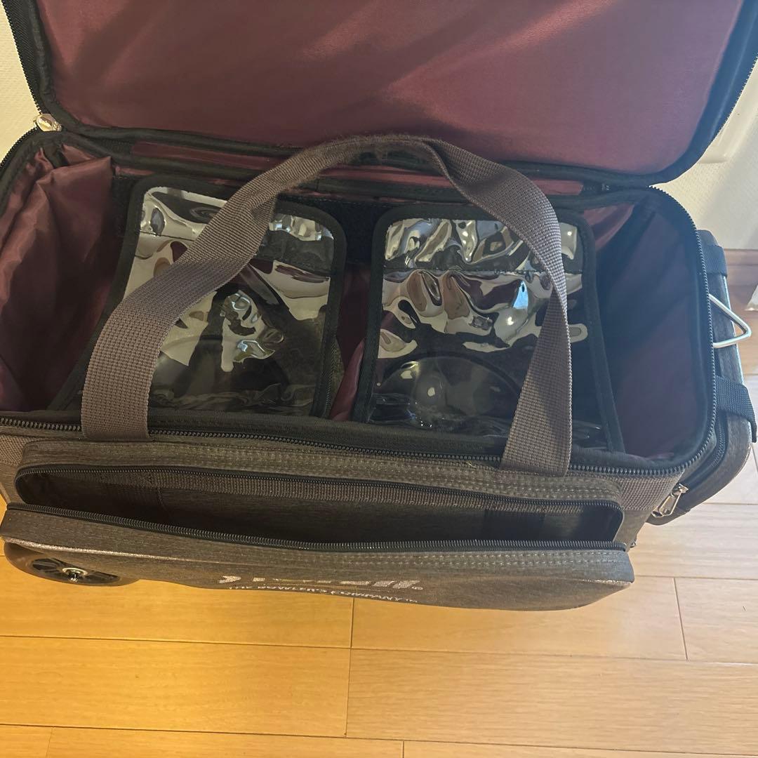 STORM ボウリング用2ボールバッグ　チャコール