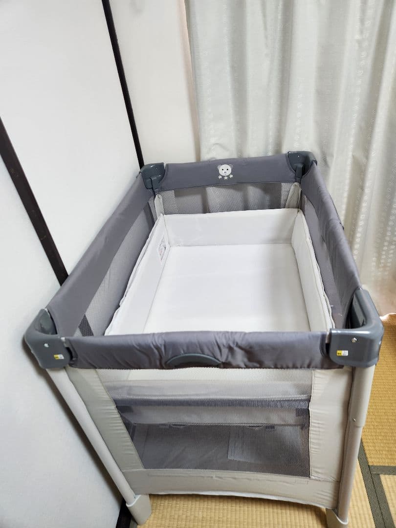Apricaベビーベッド ココネルエアーABミニ 折りたたみベビーサークル