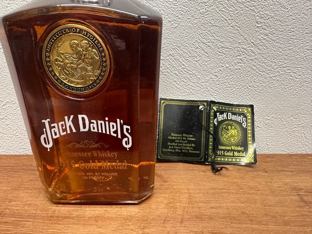 【希少品、未開栓】JACK DANIELSジャックダニエル1915ゴールドメダル