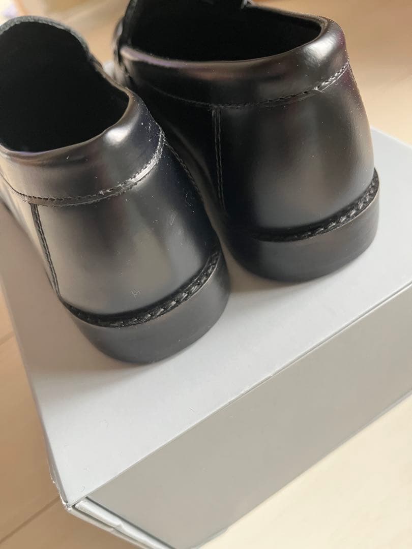 試着のみカミナンド CAMINANDO アーモンドトゥー ビットローファー