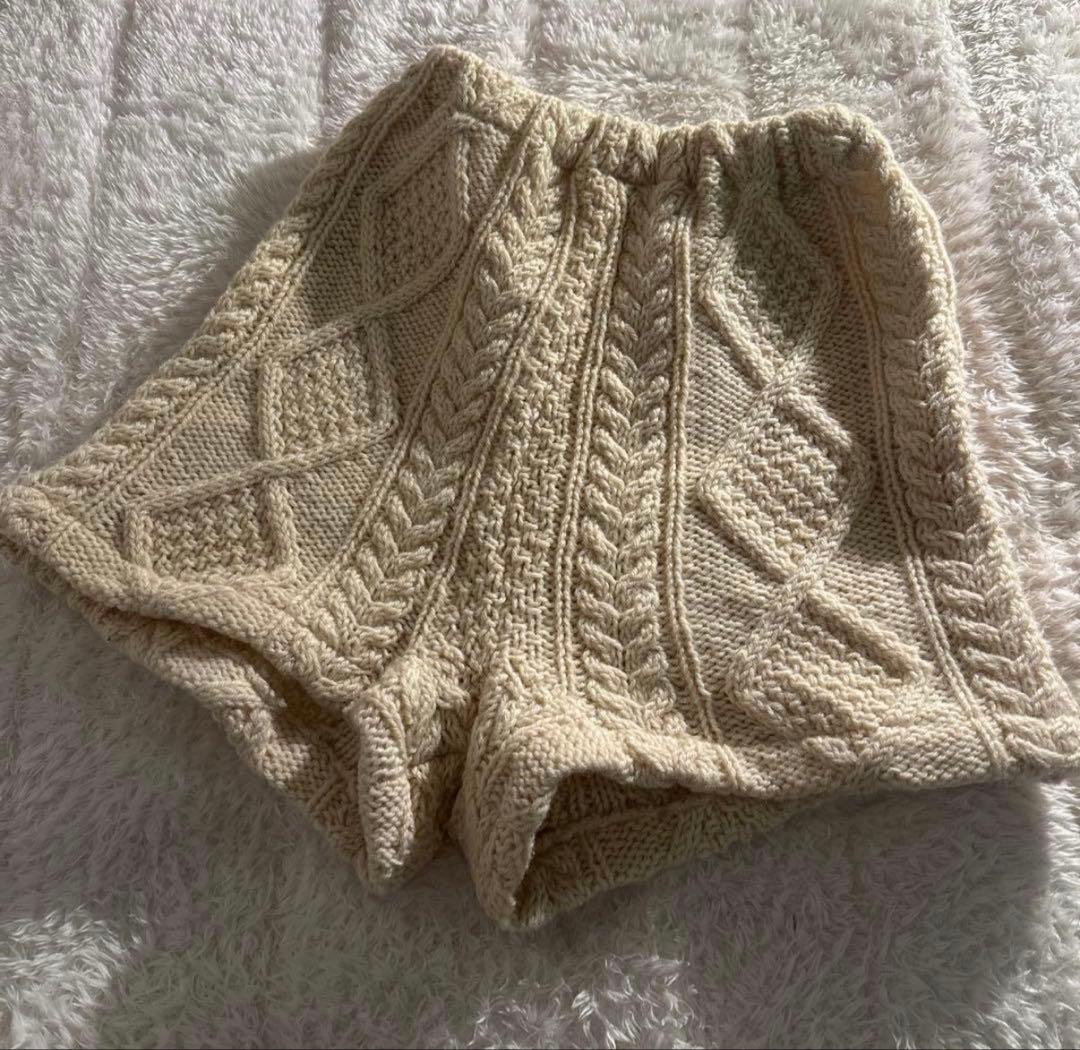 jantiques ジャンティーク ブルマ　ニット　パンツ　ショート