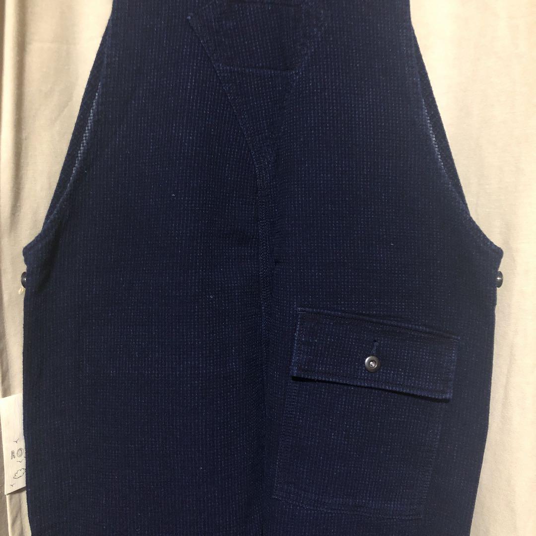 go slow caravan ゴースローキャラバン 刺子　オーバーオール　新品