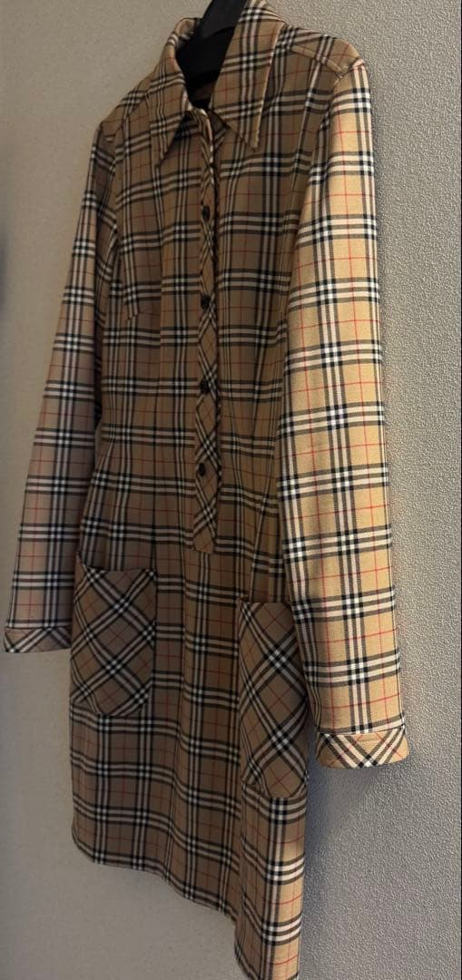 バーバリーブルーレーベルの初期のお宝ハウスチェックワンピース