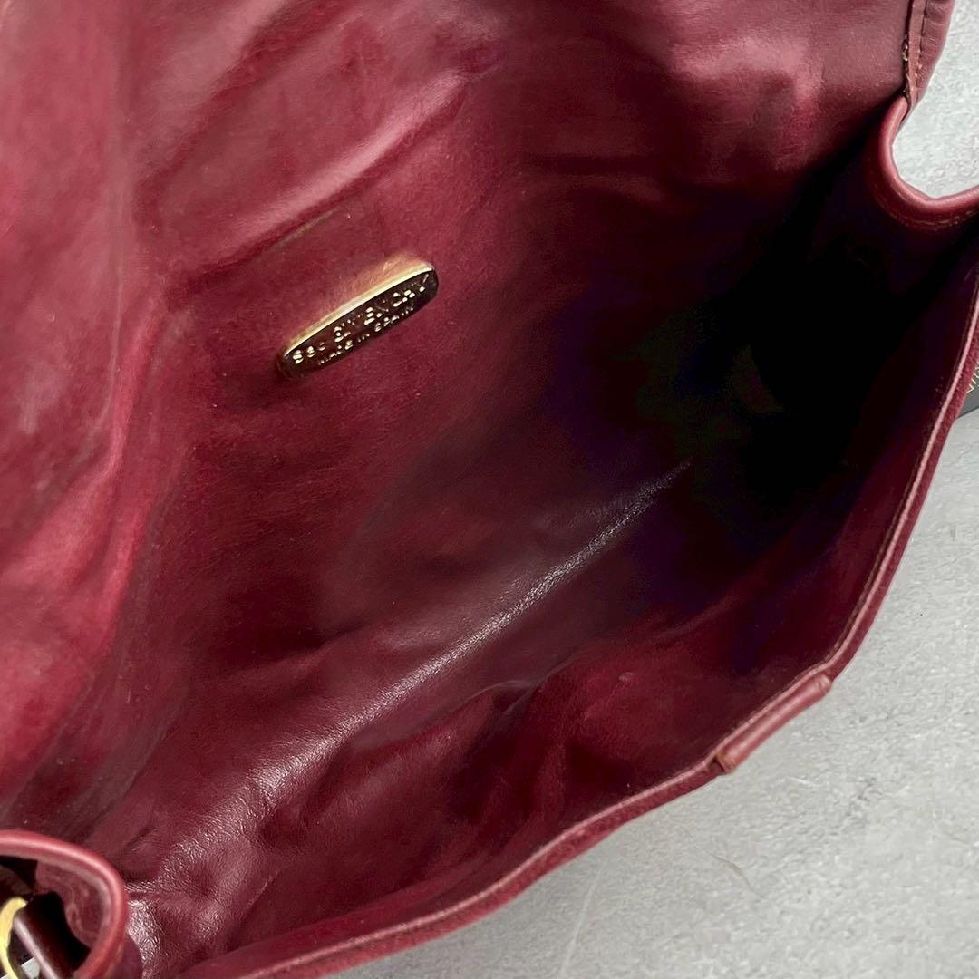 入手困難 極美品 ジバンシー ショルダーバッグ クロスボディ 総柄 ロゴ 金具