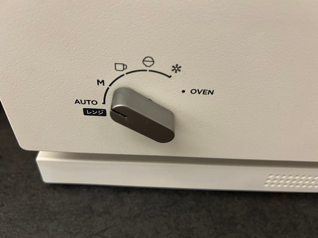 【値下げしました】BALMUDA オーブンレンジ ホワイト　2021年式