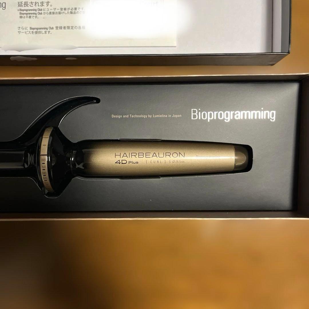 新品　ヘアビューロン 4D Plus S-type カールアイロン 26.5mm