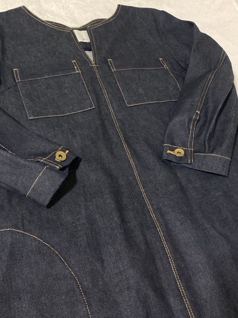 美品✨ loin. ロワン　井川遥　デニムワンピース