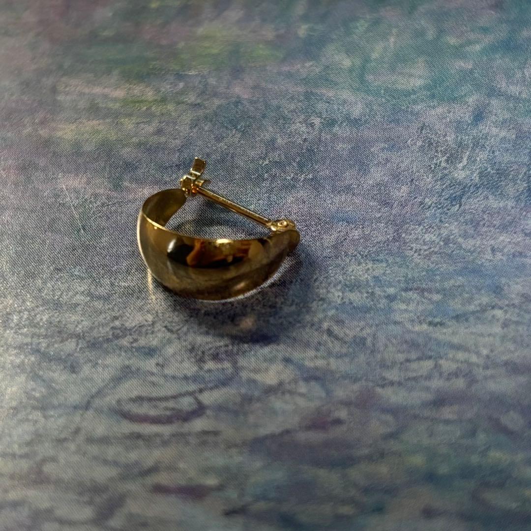 K18イエローゴールド ピアス(片耳用)