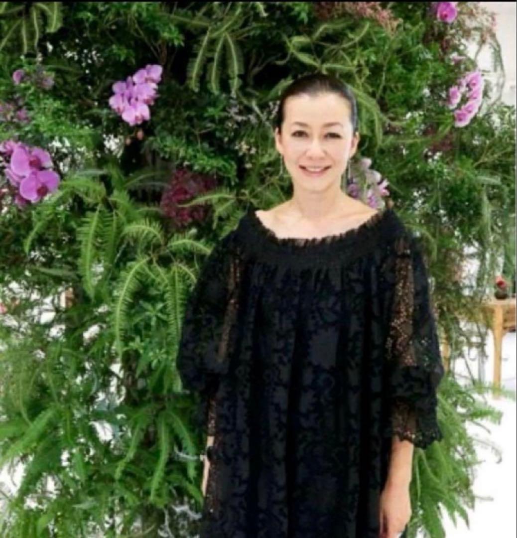 最終価格　ハウスオブロータス　レースワンピース　オフショルダー　霧島かれん