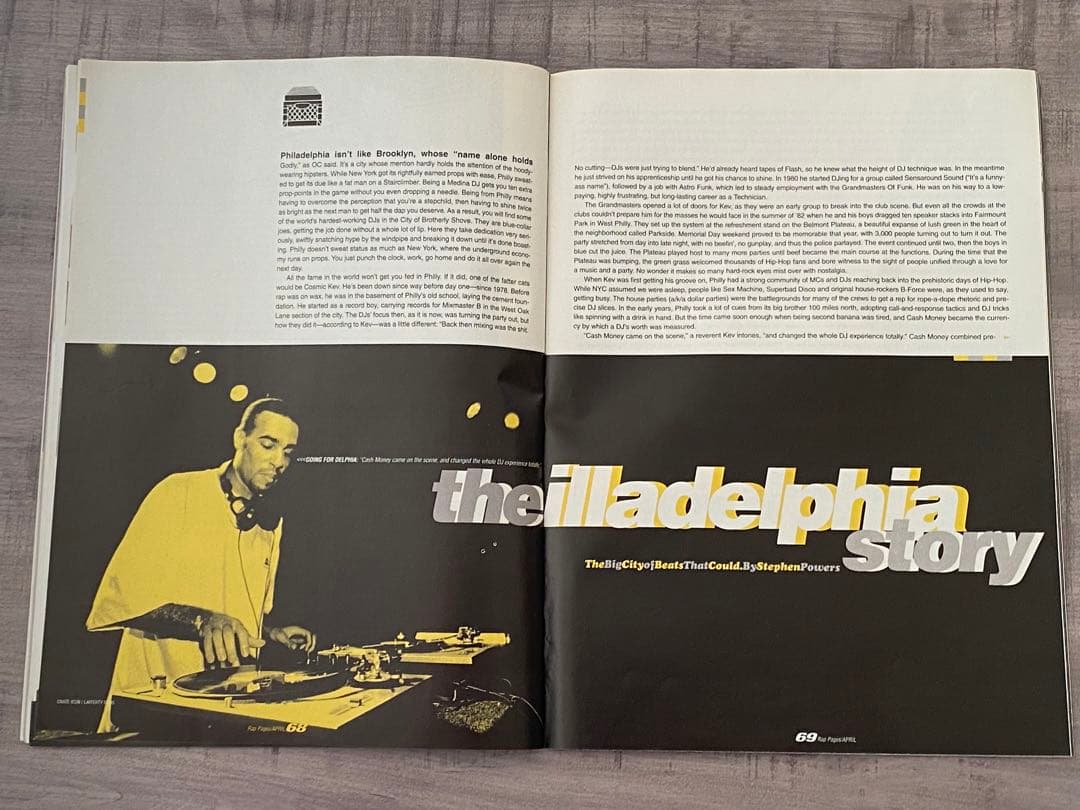 洋楽 DJ Premier Gangstarr RAP PAGES HIPHOP