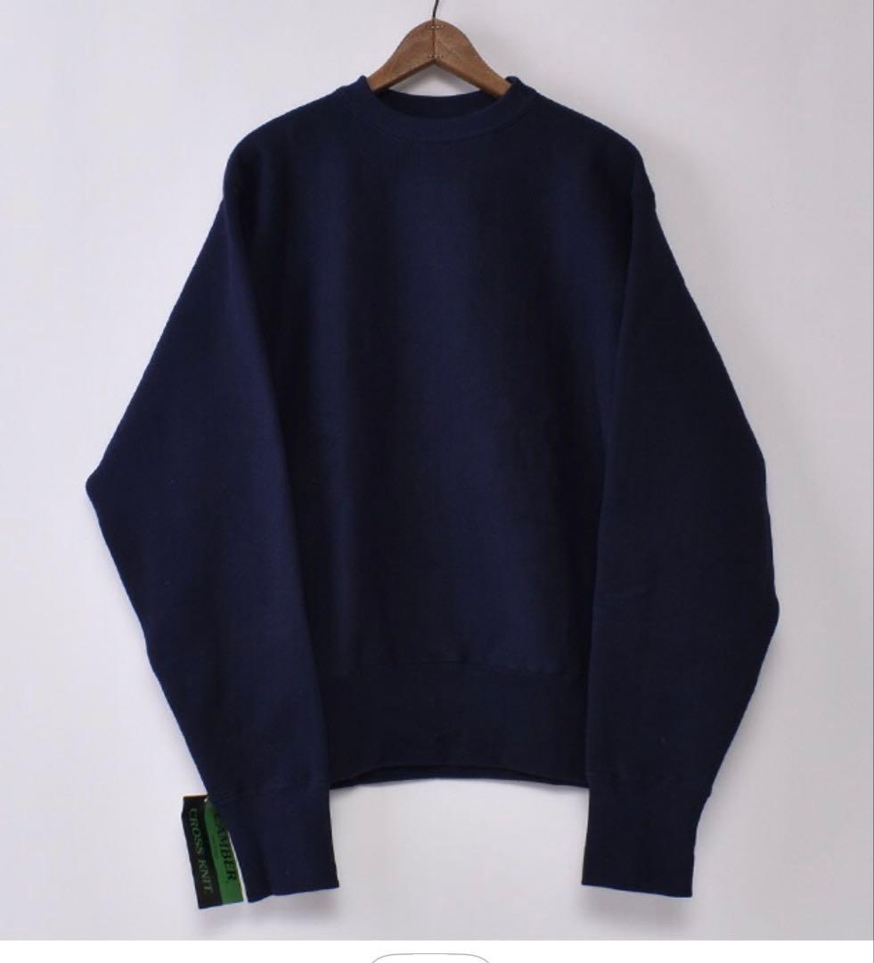 CAMBER クロスニットスウェットシャツ　12oz ネイビー　新品未使用