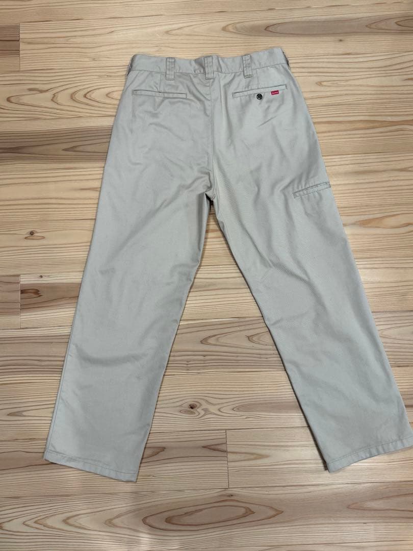 supreme チノパン 32 ワークパンツ
