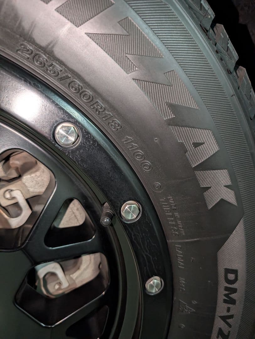 Jeepグランドチェロキー社外１８インチ4本セット