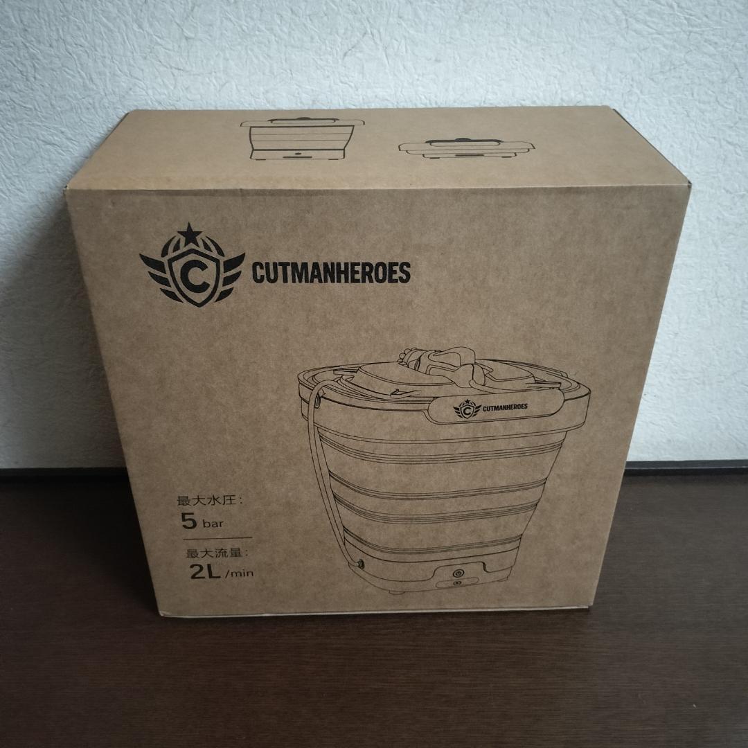【新品】CUTMAN HEROES 高圧洗浄機 コードレス折りたたみキャスター付