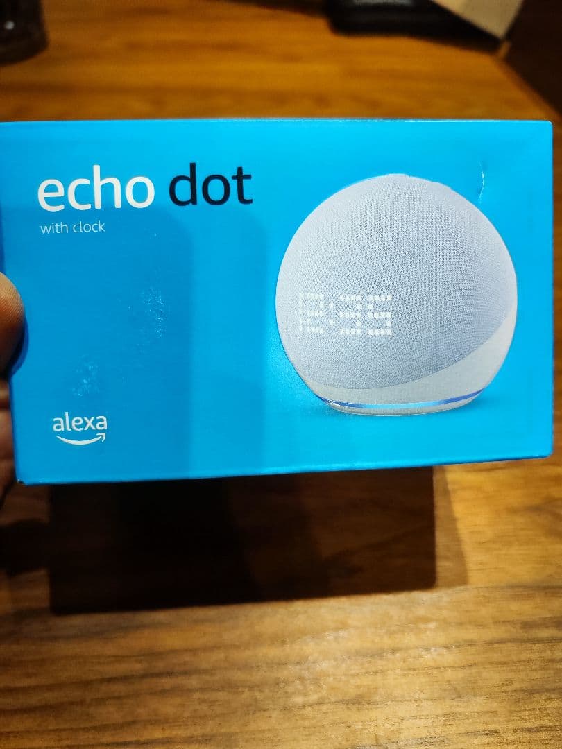 Echo Dot with Clock　新品　 最新第5世代　アマゾン正規品