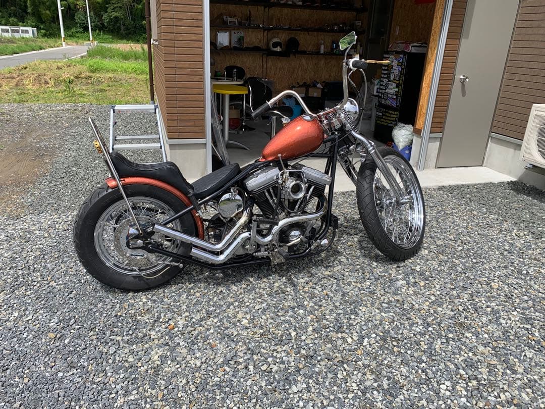 ハーレー、チョッパータンク